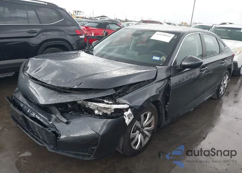 2025 Honda Civic Lx z USA, uszkodzony, nr VIN 2HGFE2F29SH585385